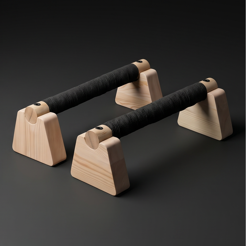 Holz Parallettes