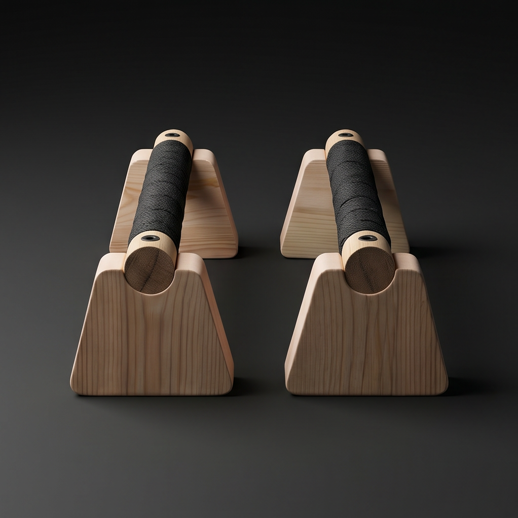 Holz Parallettes